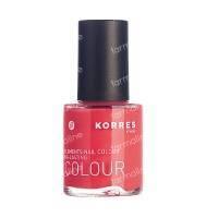 korres nail colour 43 coral pink 10 ml