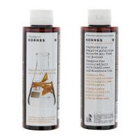 KORRES Shampoo Sunflower and Mountain Tea For Coloured Hair (250ml)
