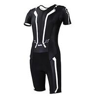 kooplus tri suit womens mens unisex short sleeve bike coveralls clothi ...