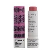 KORRES Mandarin Lip Butter Stick SPF15 - Pink