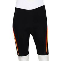 Kooplus Cycling Padded Shorts Men\'s Bike Shorts Bottoms Wearable Breathable Reflective Strips 4D Pad 100% Polyester Solid Cycling/Bike