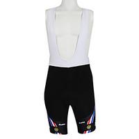 Kooplus Cycling Bib Shorts Women\'s Men\'s Unisex Bike Bib Shorts Shorts Jersey BottomsQuick Dry Windproof Waterproof Zipper Front Zipper