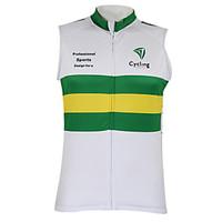 Kooplus Cycling Vest Women\'s Men\'s Unisex Sleeveless Bike Vest/Gilet Tops Quick Dry Waterproof Zipper Front Zipper Wearable Breathable