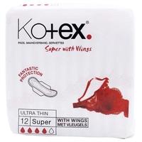 Kotex Super With Wings - ULTRA THIN Super -12