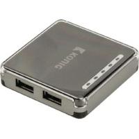 Konig 4 Port USB 2.0 Hub (CSU2H4...
