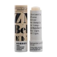 korres mandarin lip butter stick colourless spf15 5ml