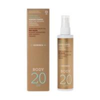 korres red grape body oil spf 20 100ml