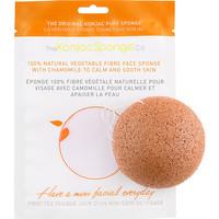 konjac facial puff sponge with chamomile for angry irritated ove