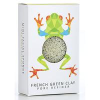 konjac mini rainforest pore refiner french green clay tree frog