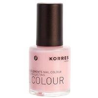 korres peony pink nail polish