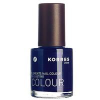 korres midnight blue nail polish