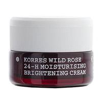 Korres Wild Rose 24 Hour Moisturising & Brightening Cream - Normal ...