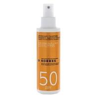 korres sunscreen face and body emulsion yoghurt spf50