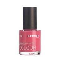 korres nail polish care myrrh oligoelements nail colour 14 pomegranate ...