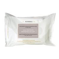 korres face care milk proteins cleansing wipes