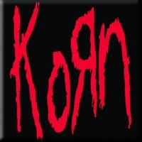 korn logo fridge magnet