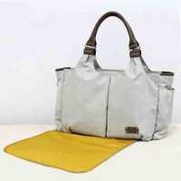 koo di lottie baby changing bag beige grey