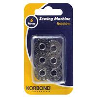 Korbond Sewing Machine Bobbins 6 Pieces 238412