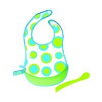 koo di bbox baby travel bib retro circles