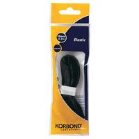 Korbond Elastic 12mm x 2m - Black 238353