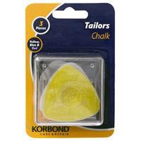 korbond tailors chalk 3 pieces 238416