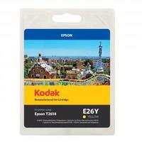 kodak remanufactured epson t2614 yellow e26y inkjet printer ink