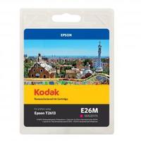 kodak remanufactured epson t2613 magenta e26m inkjet printer ink