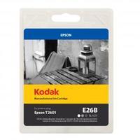 kodak remanufactured epson t2601 black e26b inkjet printer ink