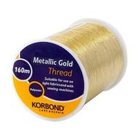Korbond Metallic Gold Thread 160m 406841