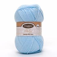 korbond dk baby acrylic yarn blue 406790