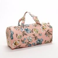 korbond pink fleur knitting bag 406824