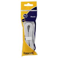 Korbond Elastic 20 mm x 2 metres - White 238355