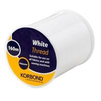 Korbond White Thread 160m 406828