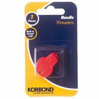 korbond needle threaders 3pcs 406693