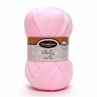 Korbond 4ply Baby Acrylic Yarn Pink 406787