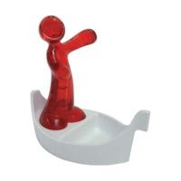 koziol luigi spoon rest red