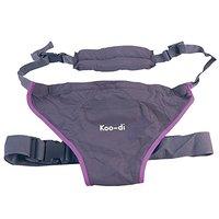 Koo-Di Carry Me Hip Carrier - Grey With Purple