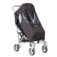 koo di keep me dry stroller rain cover grey