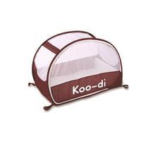 koo di pop up travel bubble aubergine white