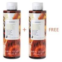 korres bergamot pear shower gel double pack 250ml 250ml free