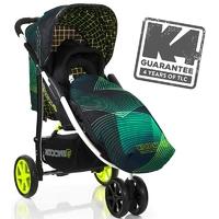 Koochi Pushmatic Pushchair Green Hyperwave