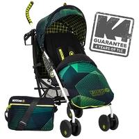 koochi speedstar pushchair green hyperwave