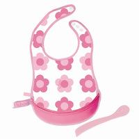 Koo-Di Travel Bib & Spoon Flower Power