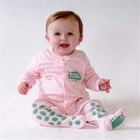 Koo-Di Creeper Crawler Grip Suit 6-9 Months Pink