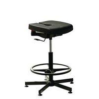 KONCEPT SOFT POLYURETHANE STOOL WITHOUT LUMBAR SUPPORT, 610 TO 855MM