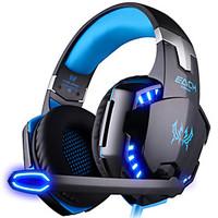 KOTION EACH G2000 Headphones (Headband)ForComputerWithWith Microphone / DJ / Volume Control / Gaming / Sports / Noise-Cancelling / Hi-Fi
