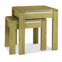 Kotiin Oak Nest of Lamp Tables