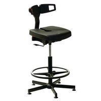 koncept soft polyurethane chair with lumbar support 610 to 855mm
