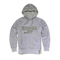 kooga 1st xv lightweight hooded sweatshirt grey small