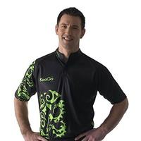 kooga tour rugby shirt blackgreen small